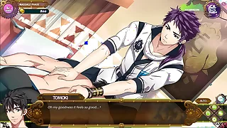 Full Service [Gay Hentai Pastime PornPlay] Ep.1 this sexy model is giving a swedish oil hot massage but strength of character I have the happy ending